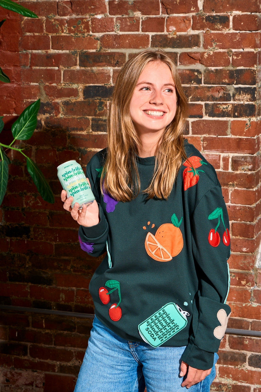 Zero Waste Daniel x Spindrift Fruit Crewneck